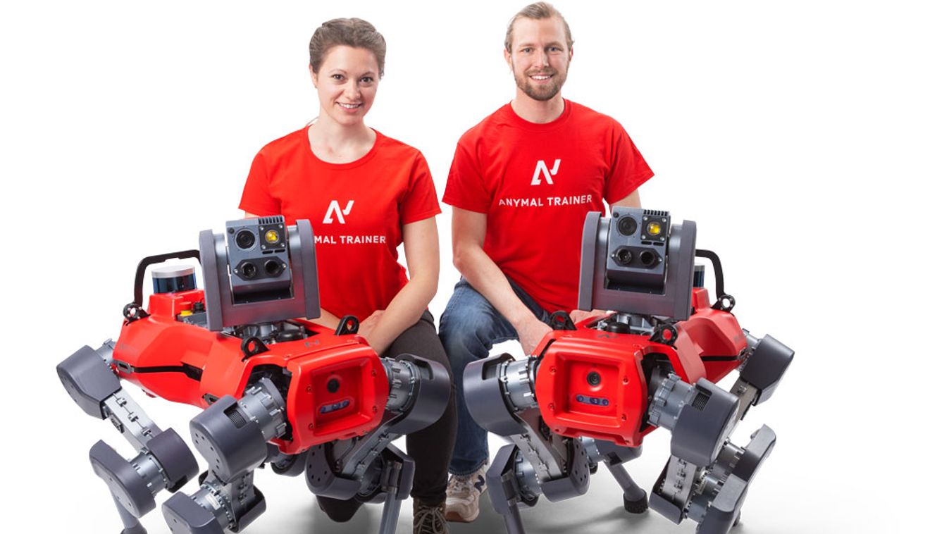 Így tanítják járni a robotokat (videó)