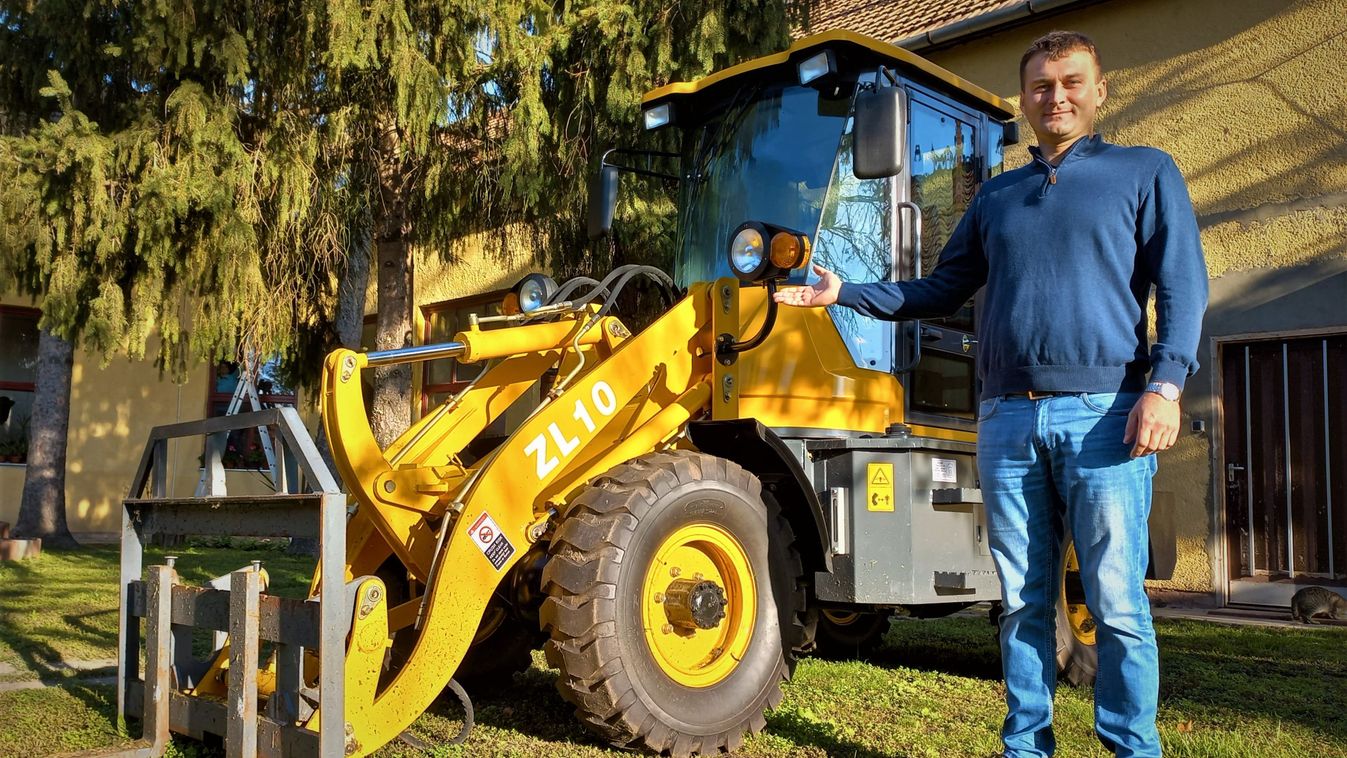 Szolgálatba állt a markoló Mezőgyánban