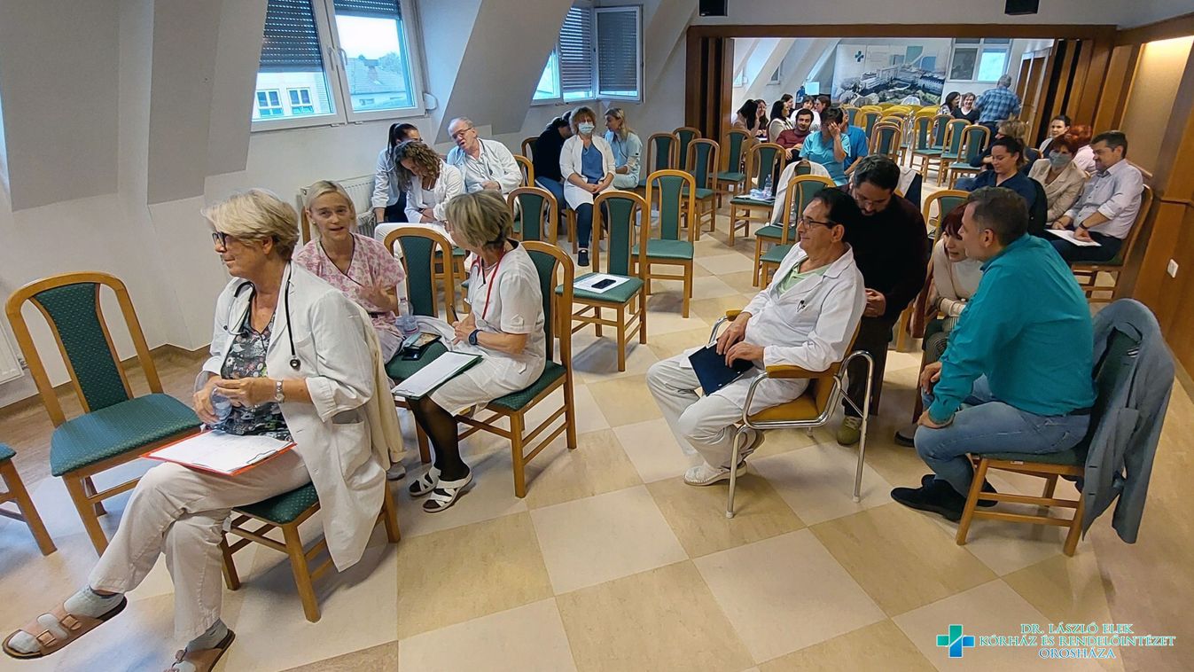 A vezető is ember: konfliktuskezelési tréninget tartottak az orosházi kórházban
