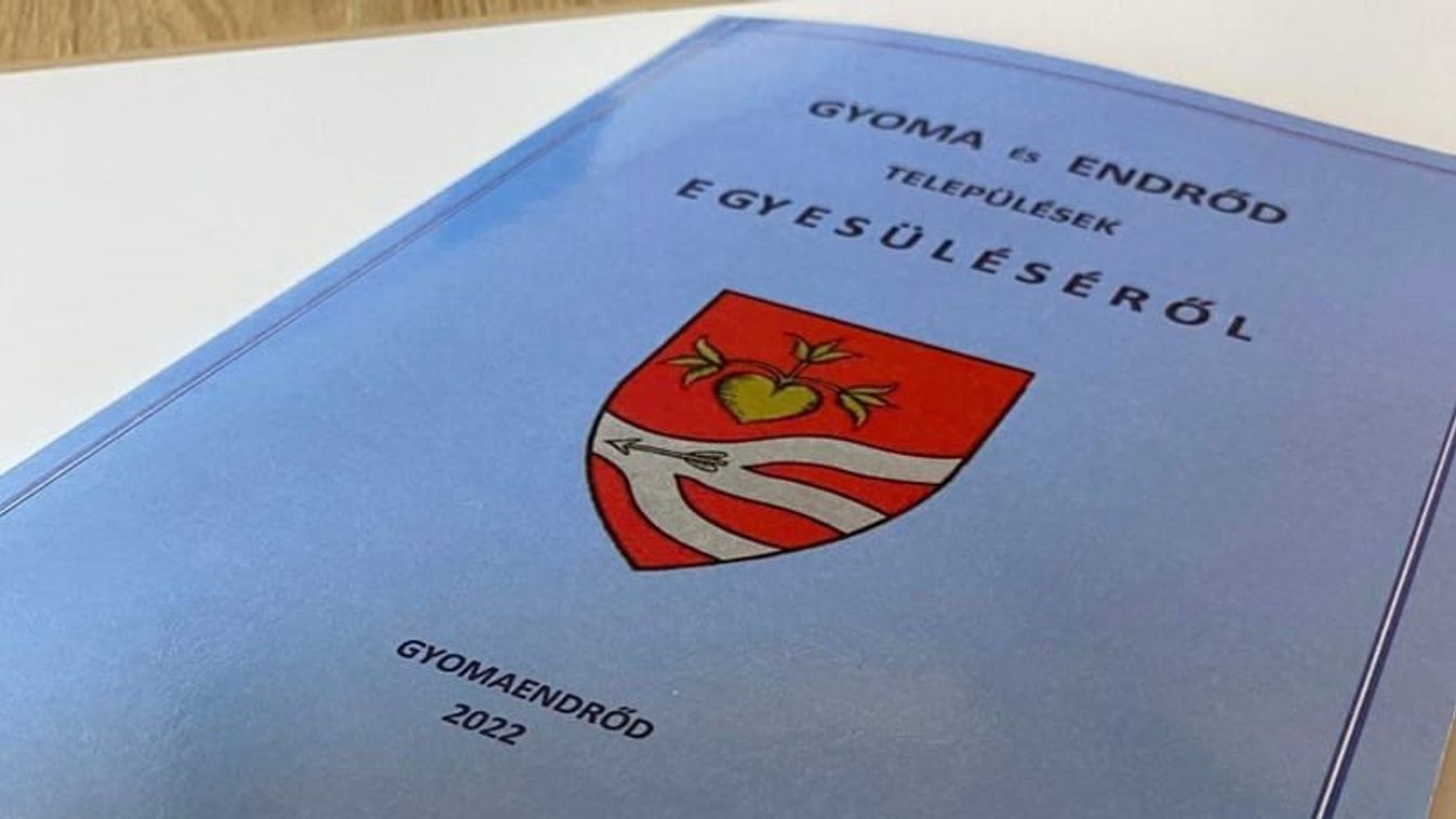 Gyoma és Endrőd egyesüléséről készült könyv