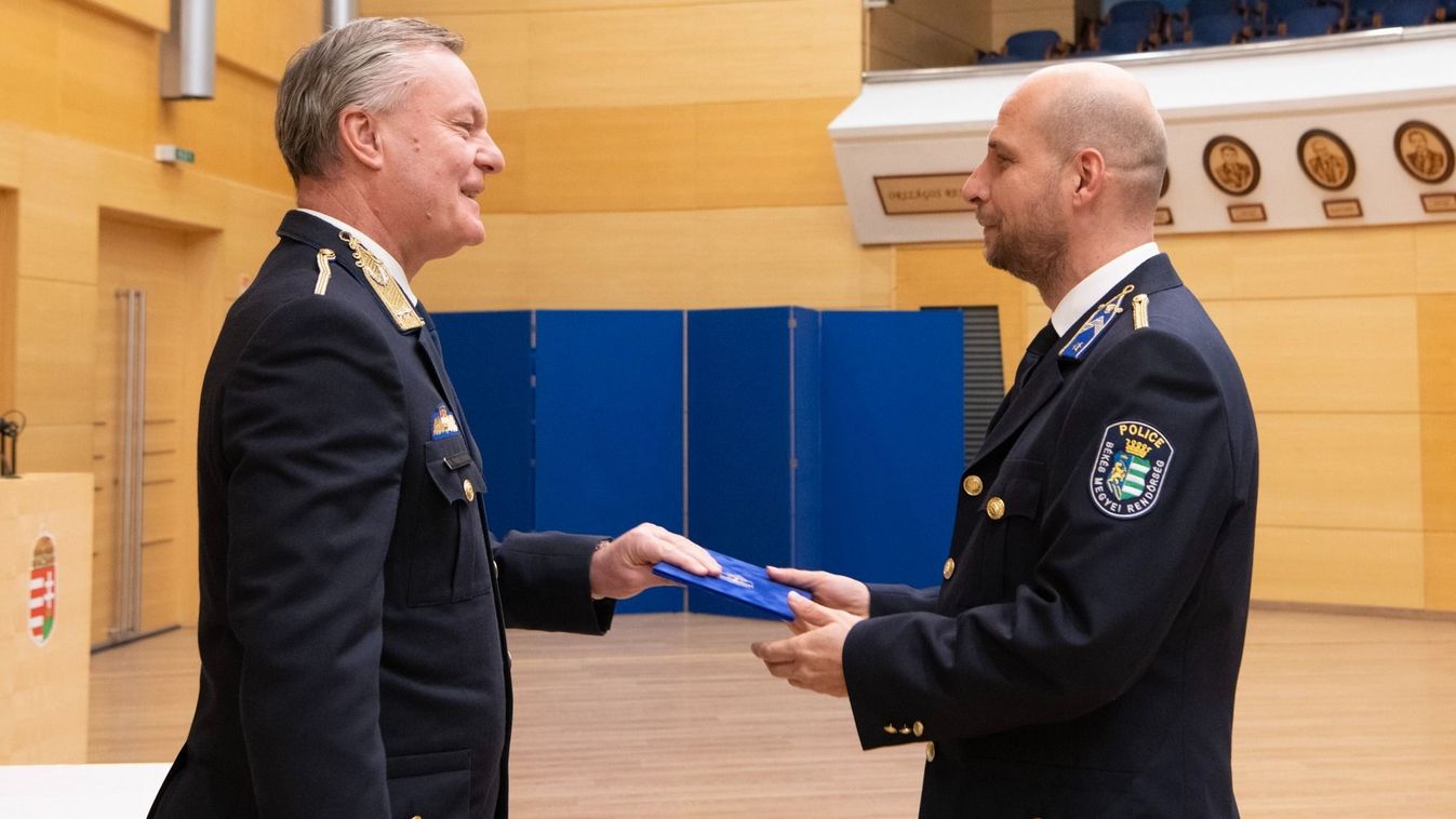 Rangos kitüntetésben részesült a békéscsabai nyomozó