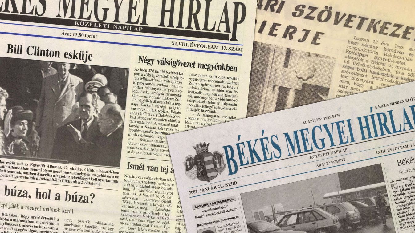Erről írt a megyei napilap ezen a napon