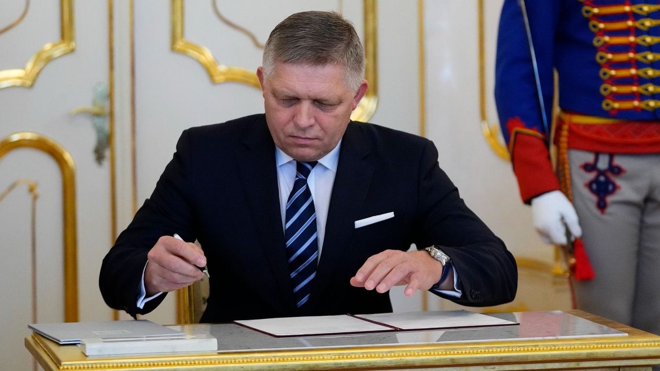 Hivatalosan is Robert Fico az új szlovák miniszterelnök