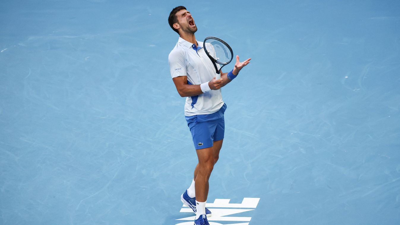 Djokovicsra előrehozott döntő vár Melbourne-ben