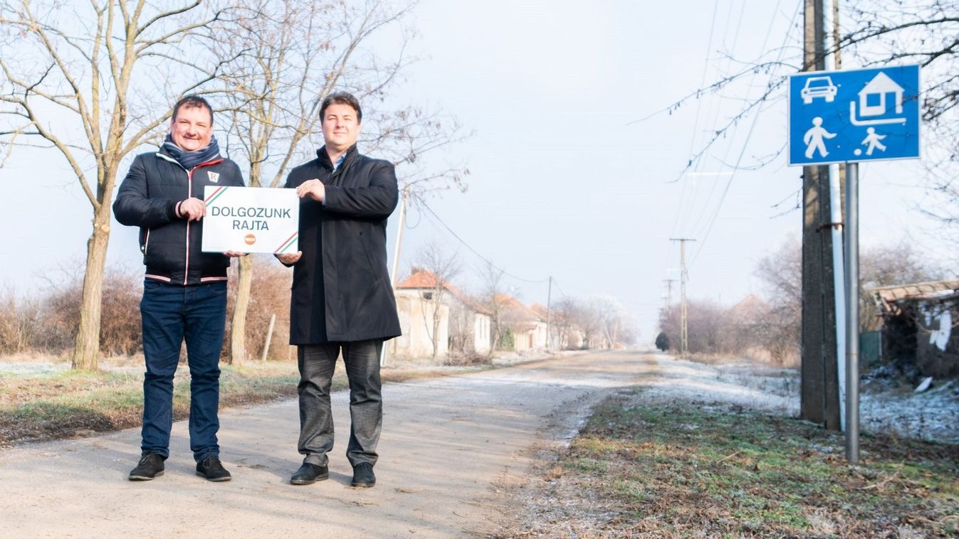 Új aszfaltburkolatot kap Almáskamaráson a Damjanich utca