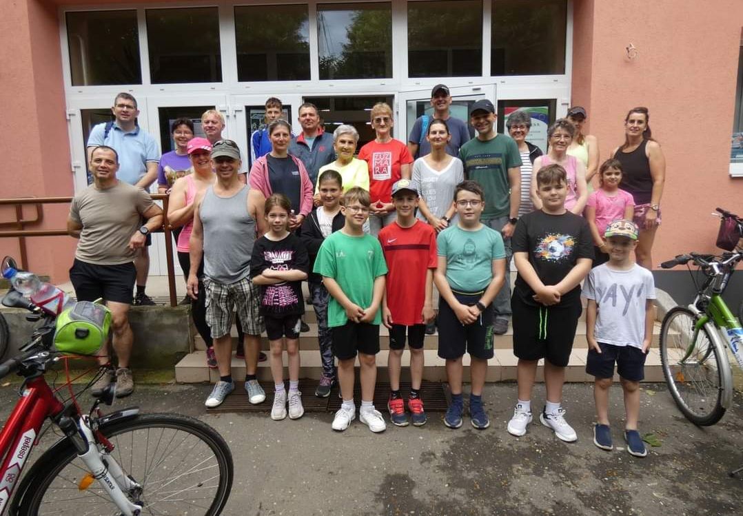 A kovácsháziak kerékpáros túrája Mezőhegyesre indult szombaton