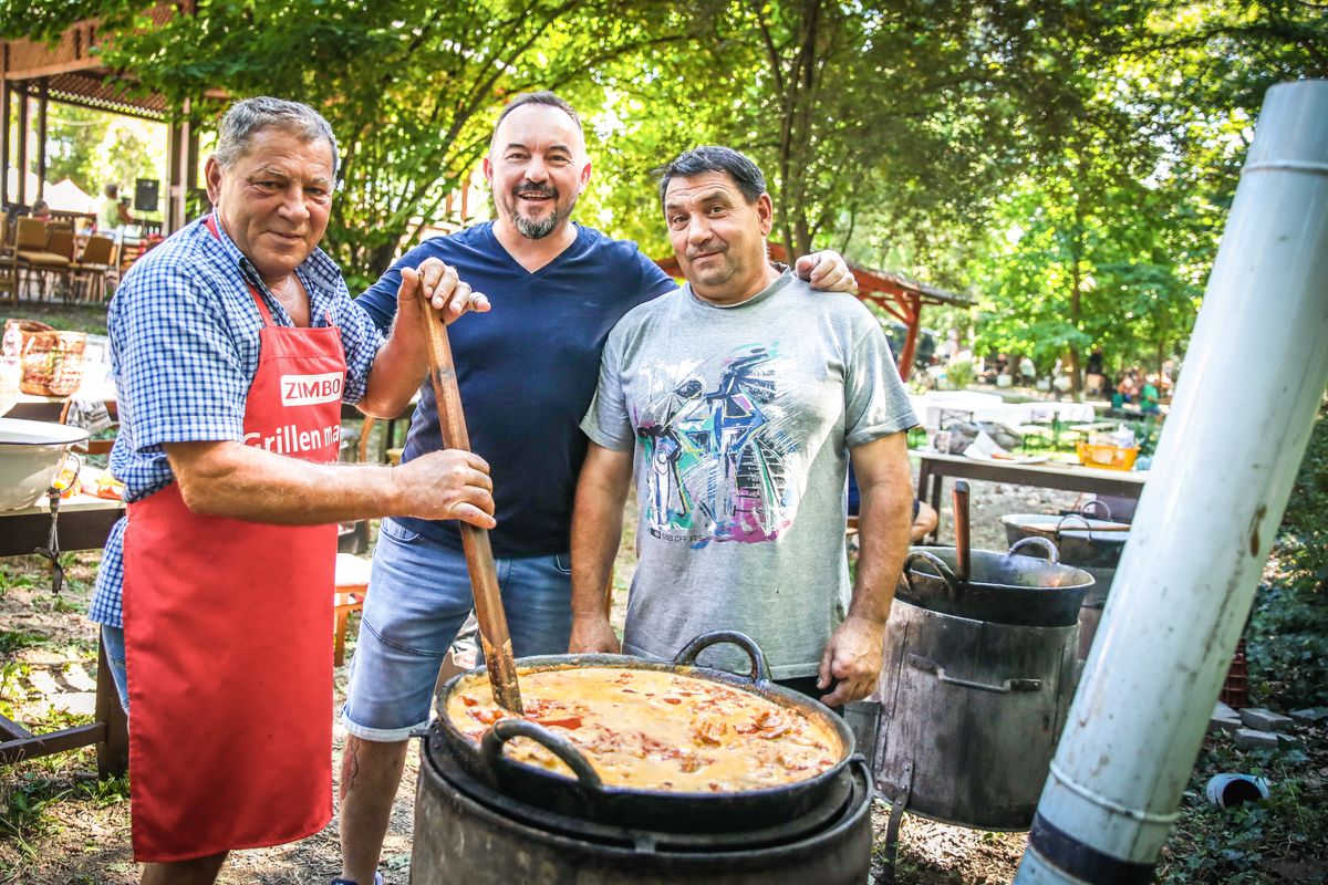 A főzőverseny remek hangulatban zajlott a Hal- és Falunapon