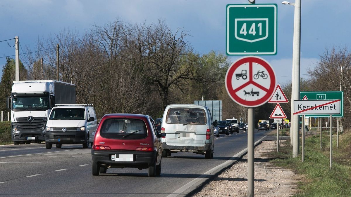 441-es főút, Nagykőrös, Kecskemét, felújítás