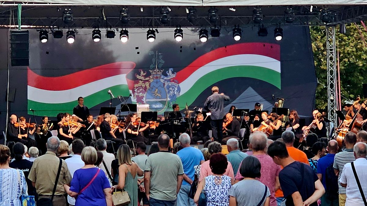 szimfonikus zenekar, csabai nyár, koncert