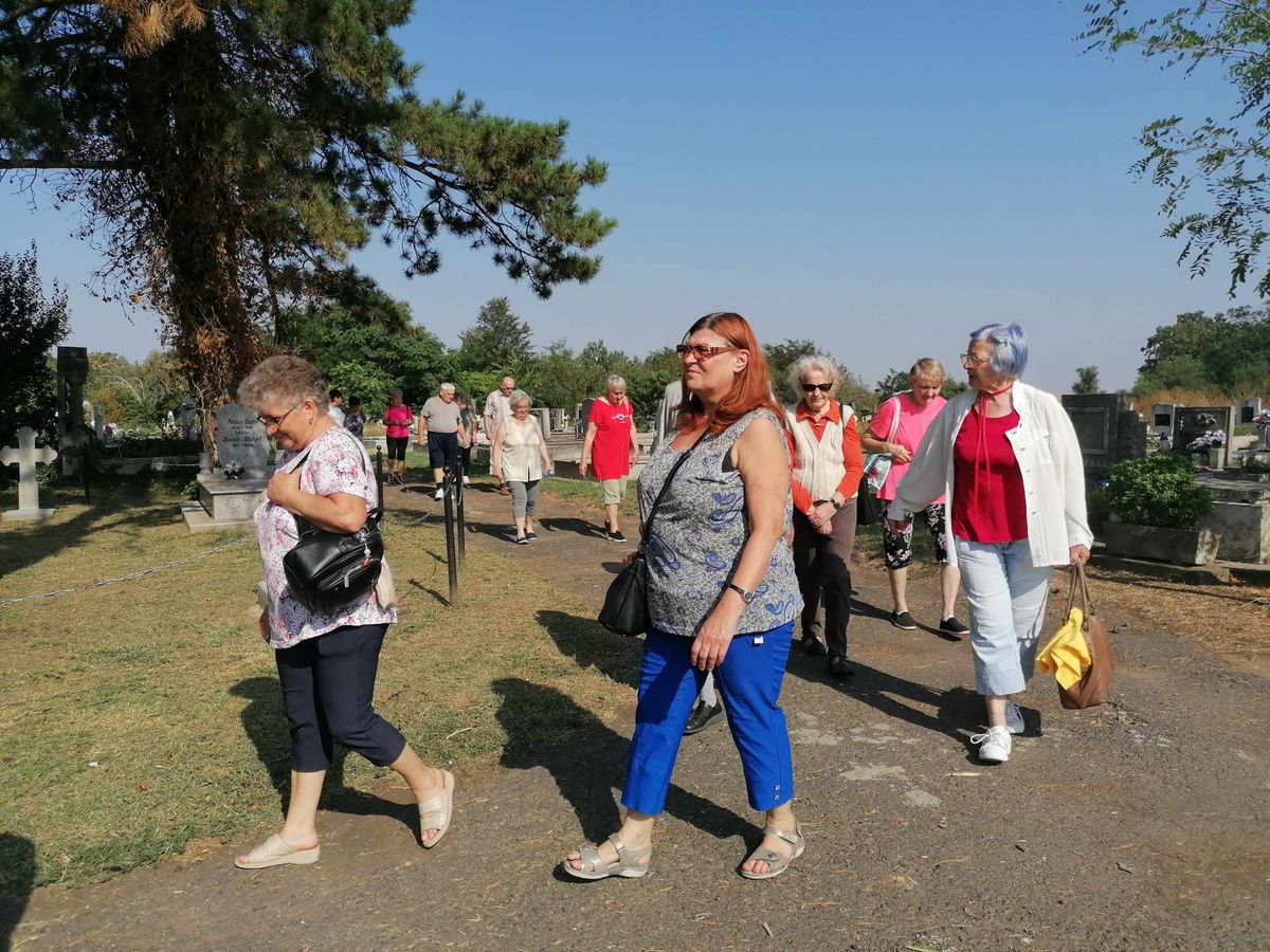 átmozgató séták, idősebb korosztály, 