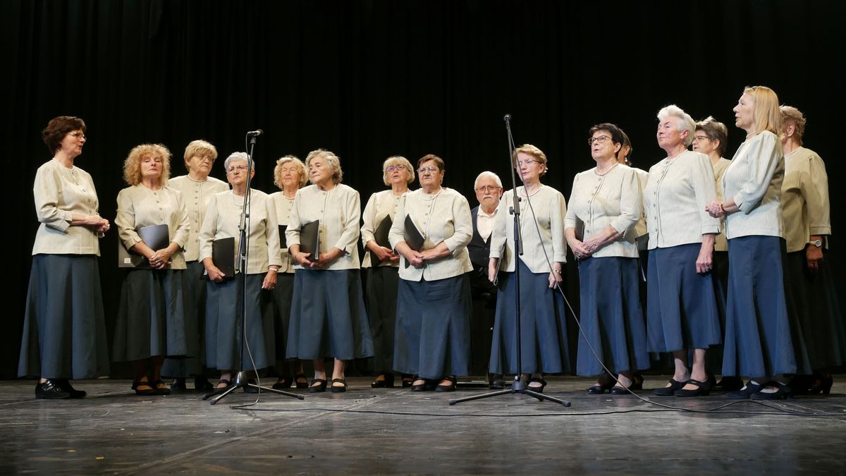 csabai nyugdíjasok, műsor, népdalkör