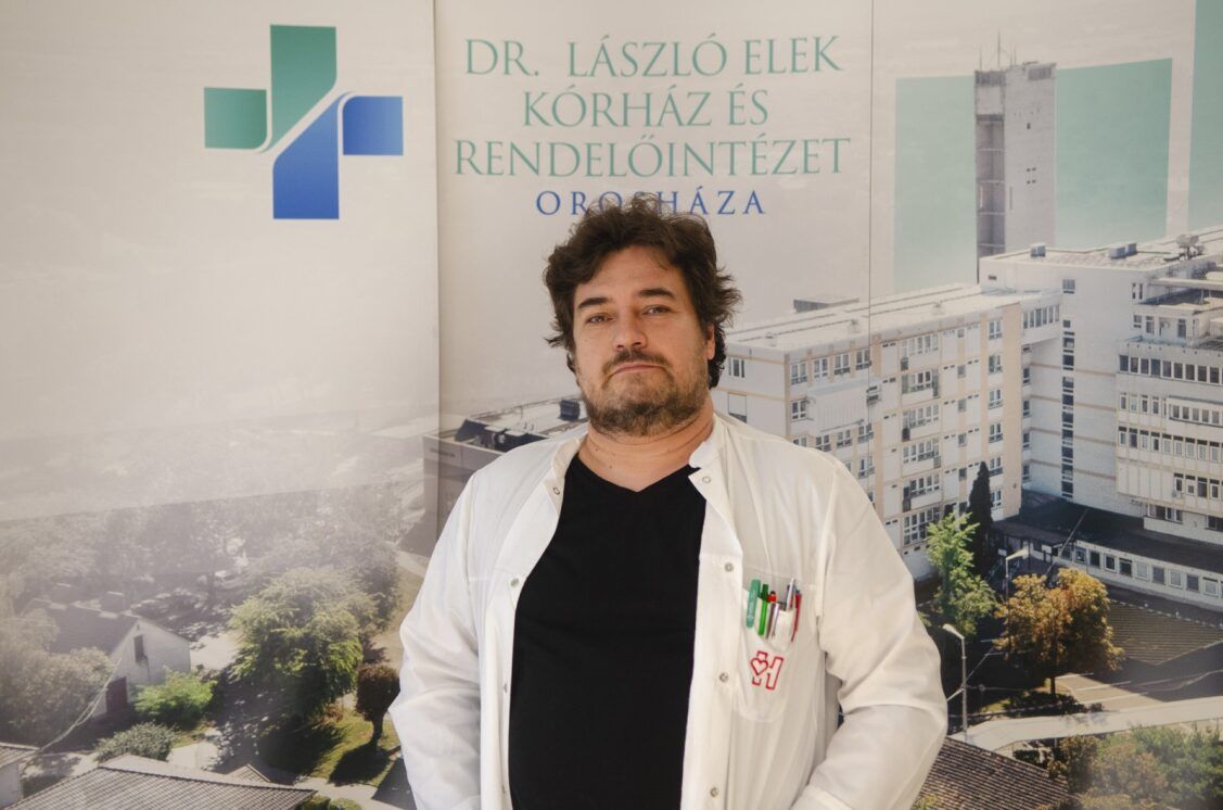 neurológus főorvos, Orosháza, dr. Kanyó Balázs, gyógyít