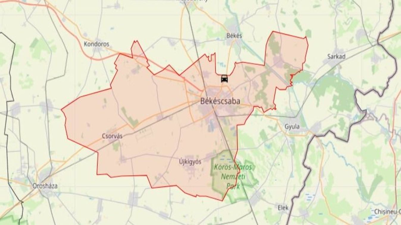 Fának csattant egy autó Békéscsaba határában, Békés felé