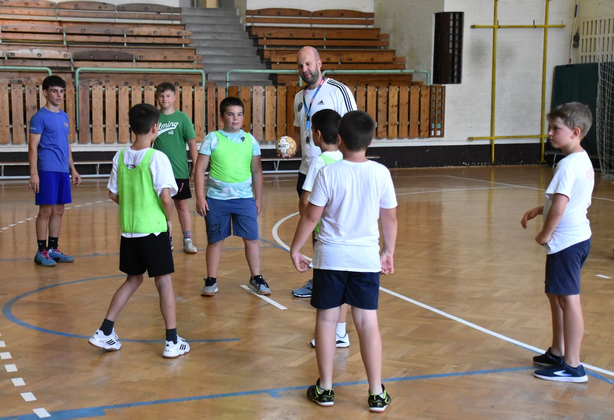 Balogh Zsolt; nyári tábor; kézilabda