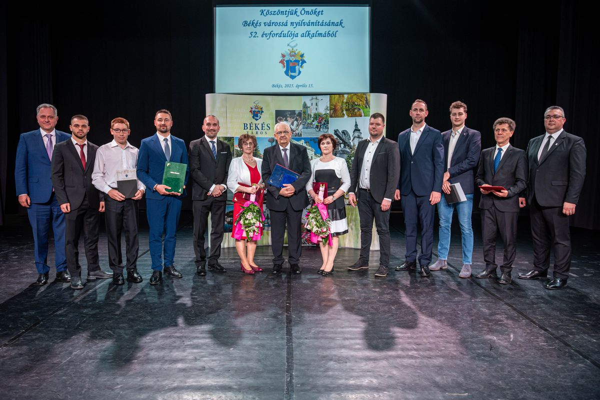 Békési elismerések, évforduló