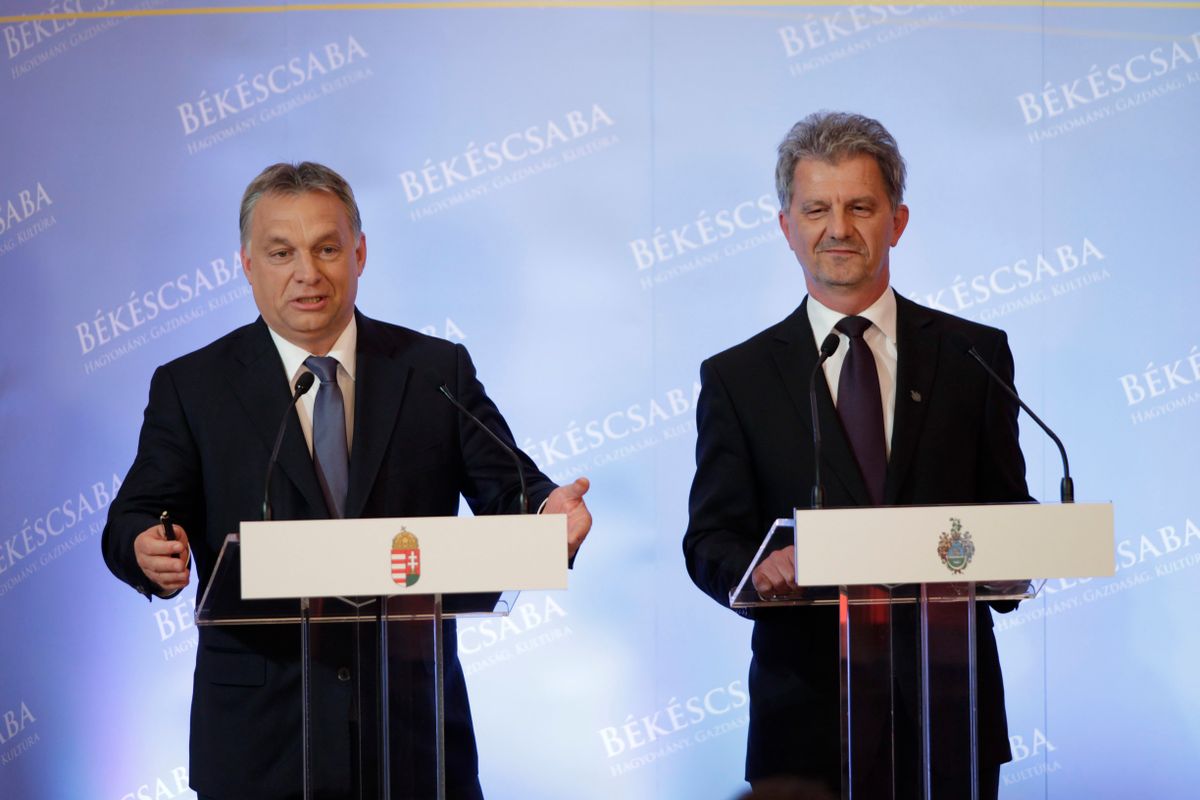 Szarvas Péter; Orbán Viktor