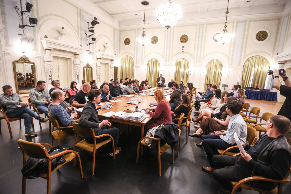 Fatia Negra, olvasópróba, Jókai színház