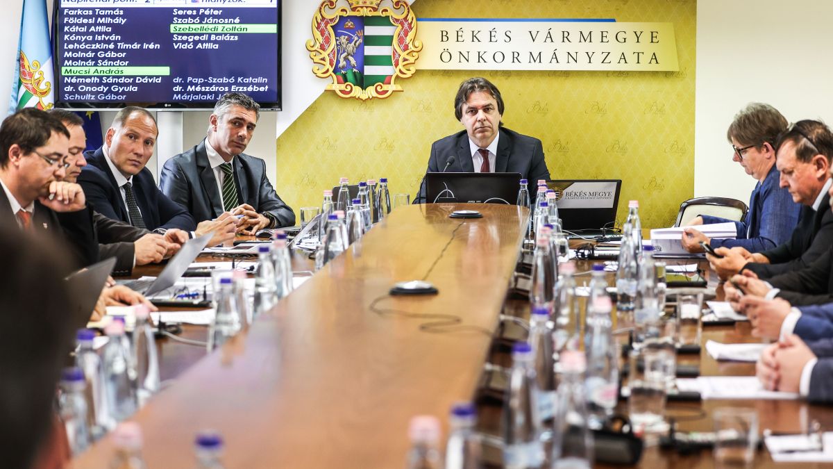 Békés vármegye, önkormányzat,
