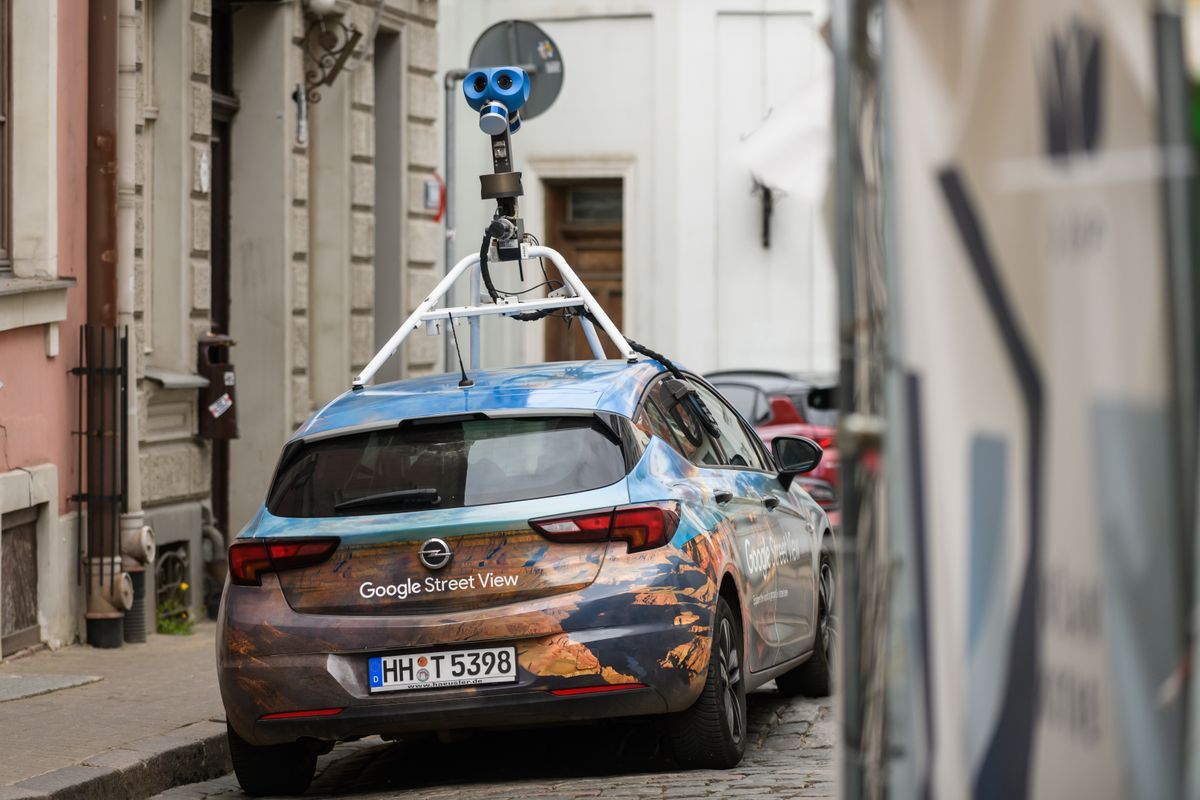 Google Street View autó
