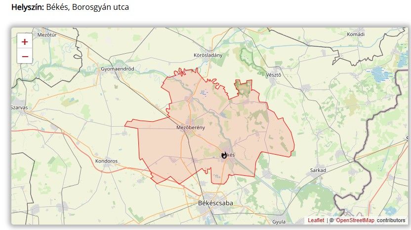 tűz, oltás, Békés