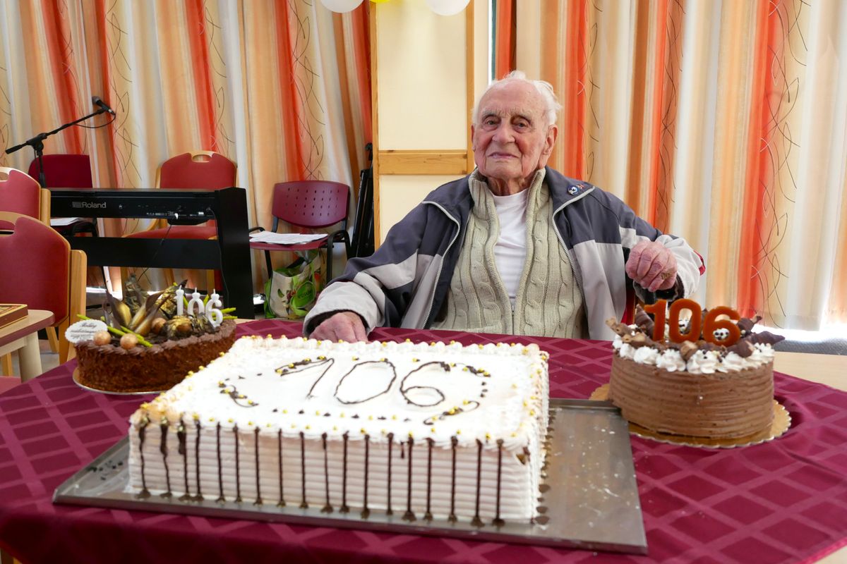 Laci bácsi, 106, születésnap, Szarvas