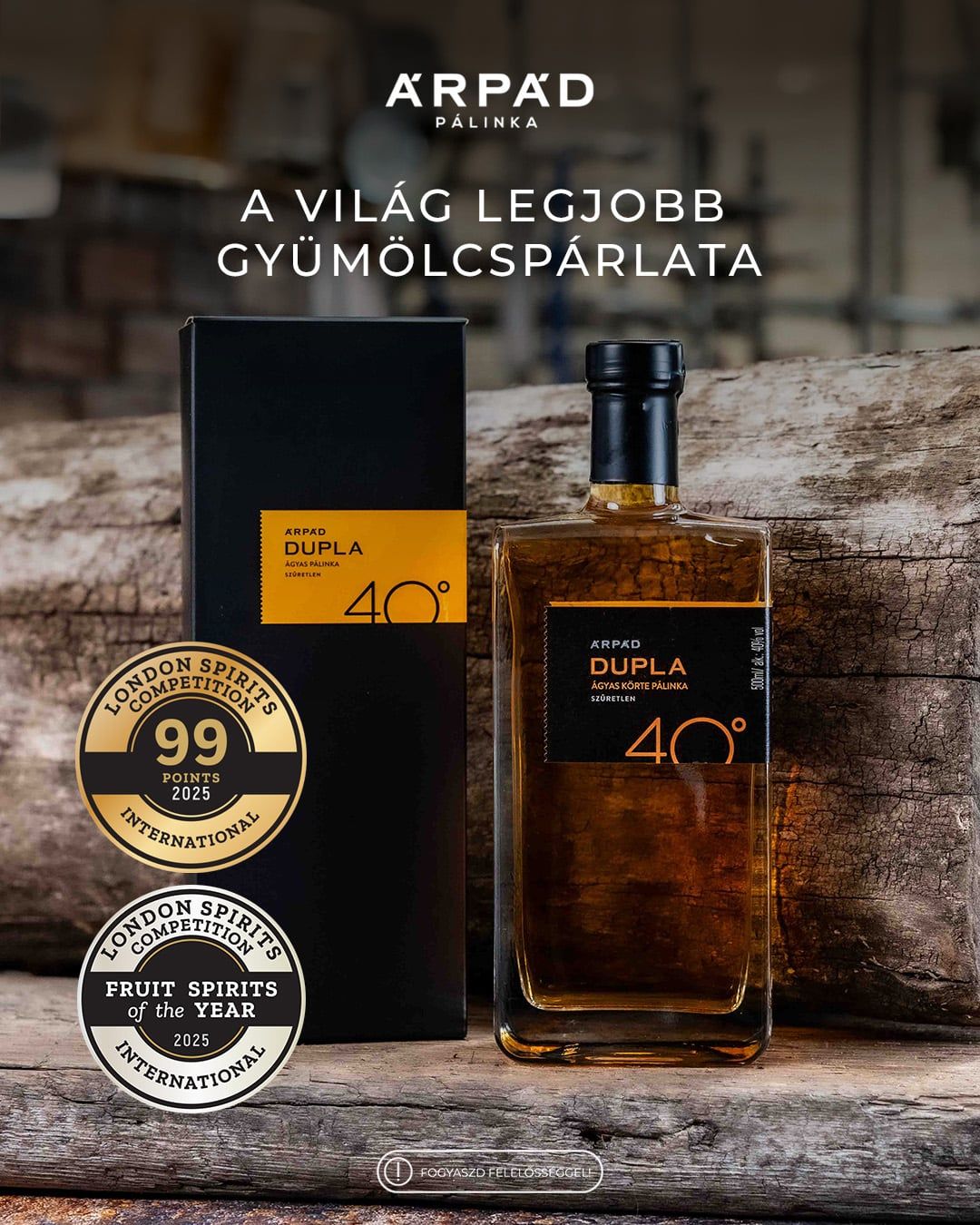 Árpád pálinka, ágyas körtepálinka