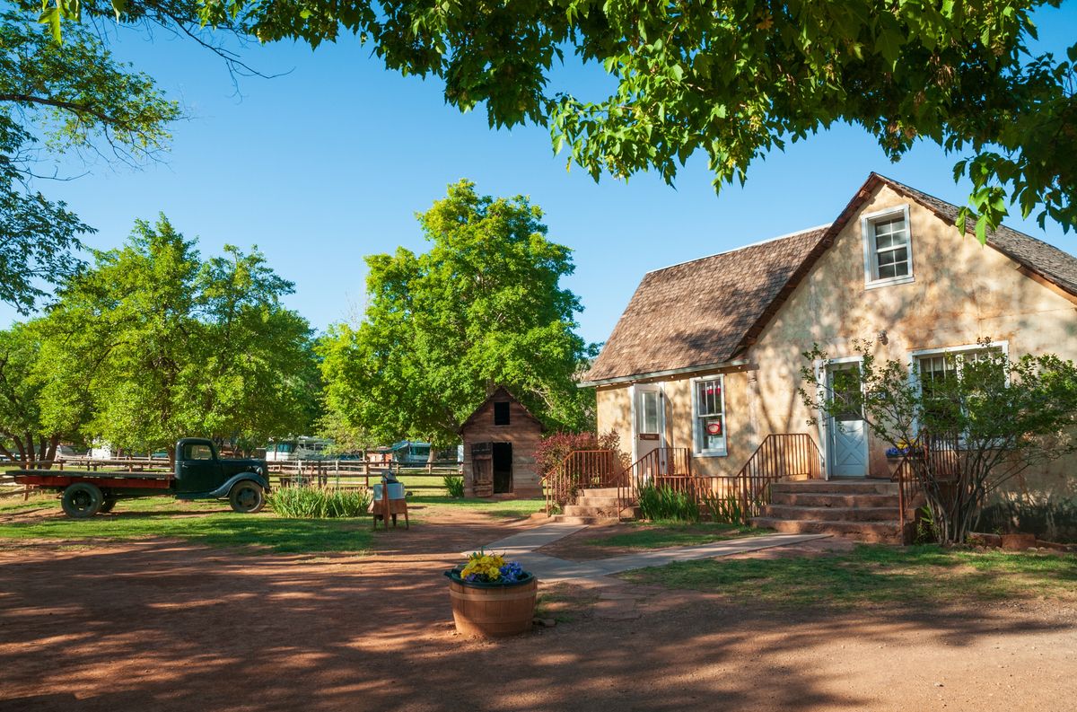 Gifford,Homestead,At,Capitol,Reef,National,Park,In,Utah,,Usa