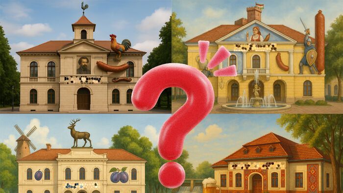 Ilyenek lennének a városházák Békés vármegyében az AI szerint