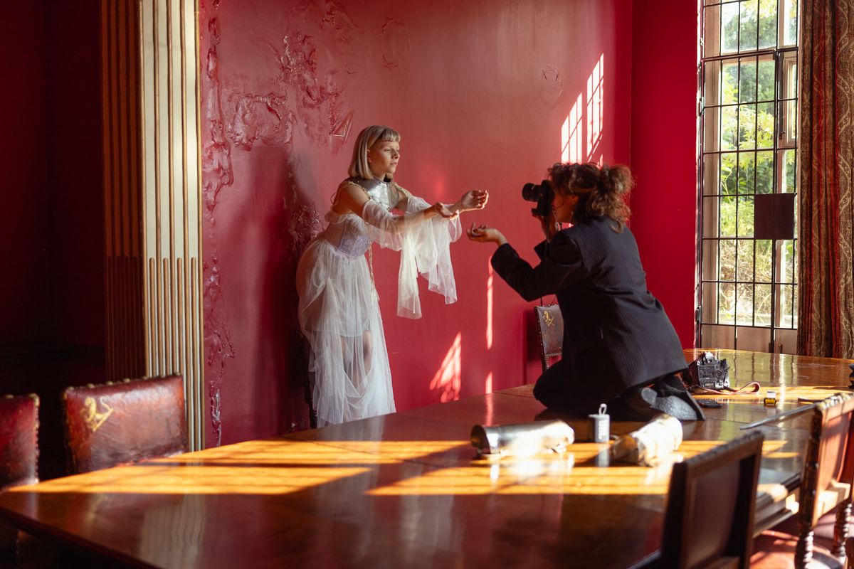 Aurora by Wanda Martin BTS