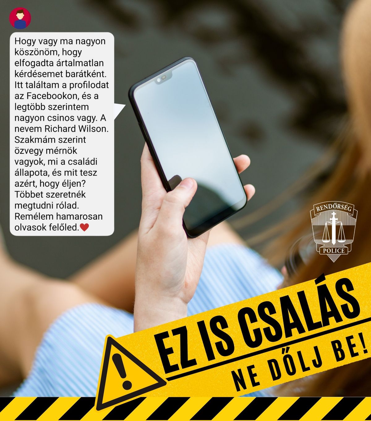 online csalás