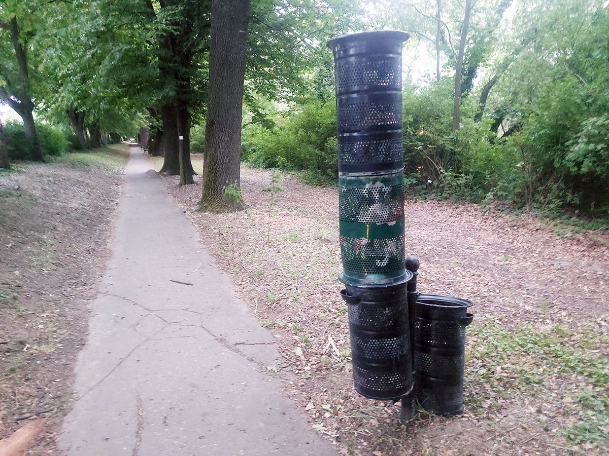 kuka, hulladéktároló, Békéscsaba, Élővíz-csatorna