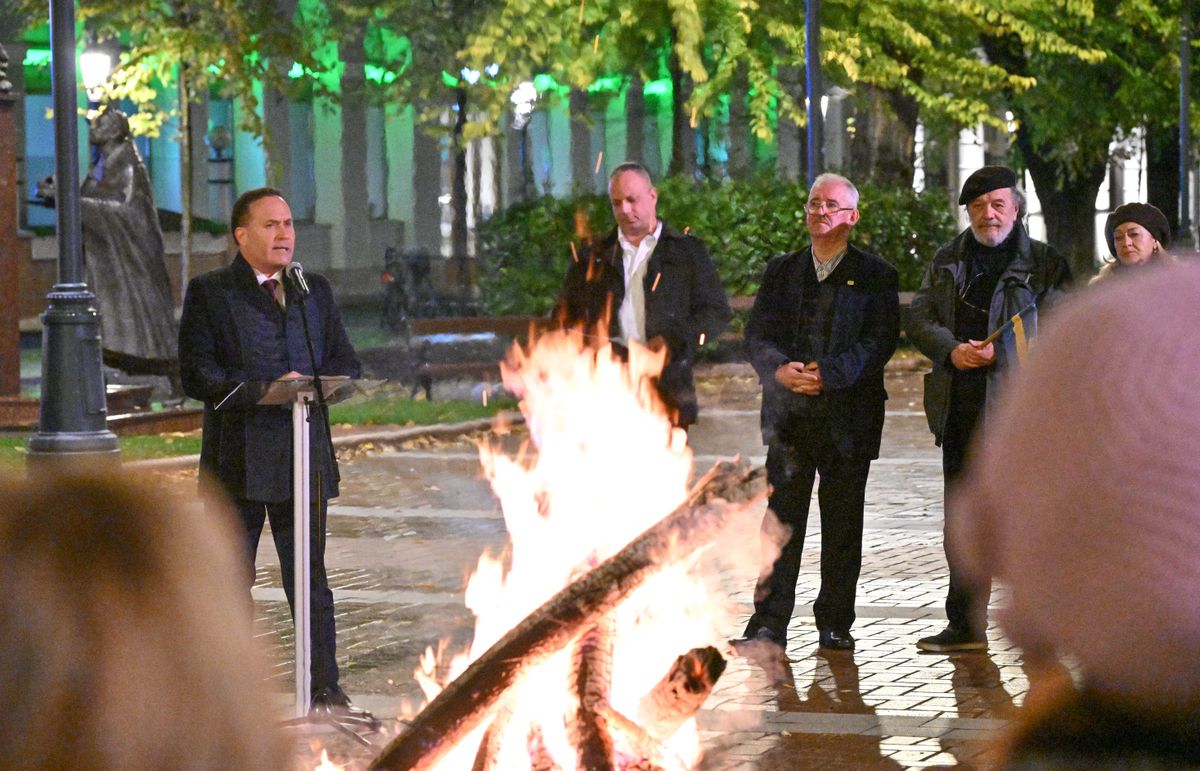Őrtüzet gyújtottak a székely autonómia napja alkalmából