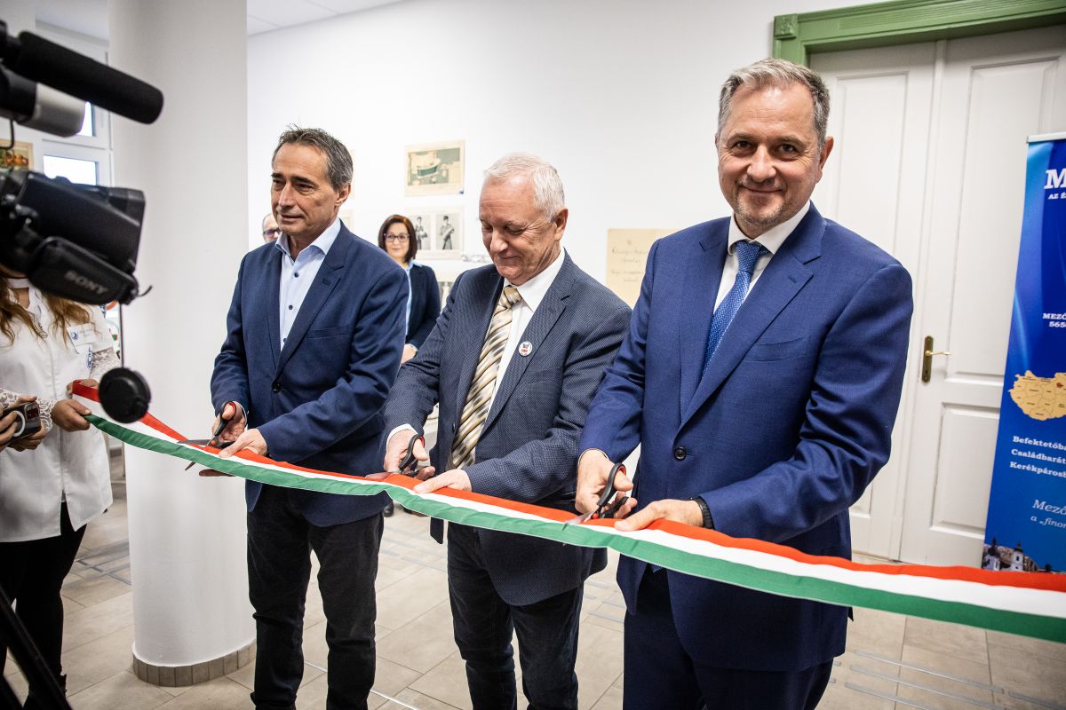A mezőberényi egészségközpont átadása