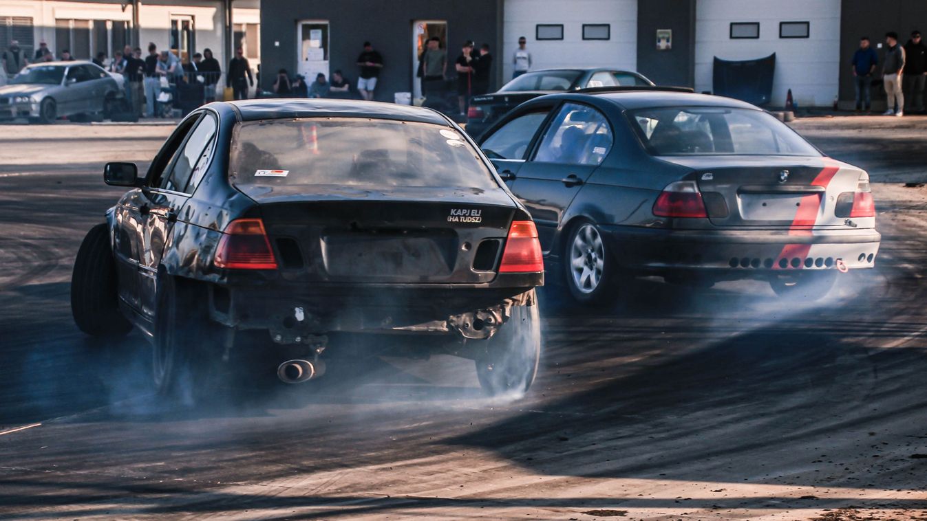 Kevin Thuning Piskolty Kevin és a tuningmágusok: driftparádé volt Gyulán!